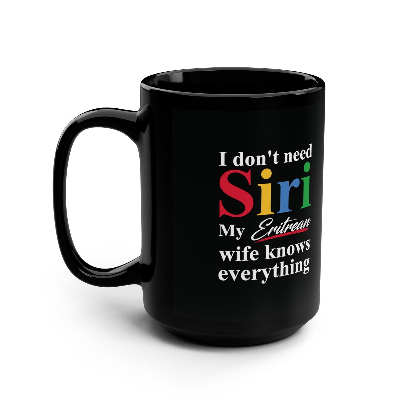 Eritrean Black Mug, 15oz