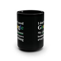 Gabonese Funny Black Mug