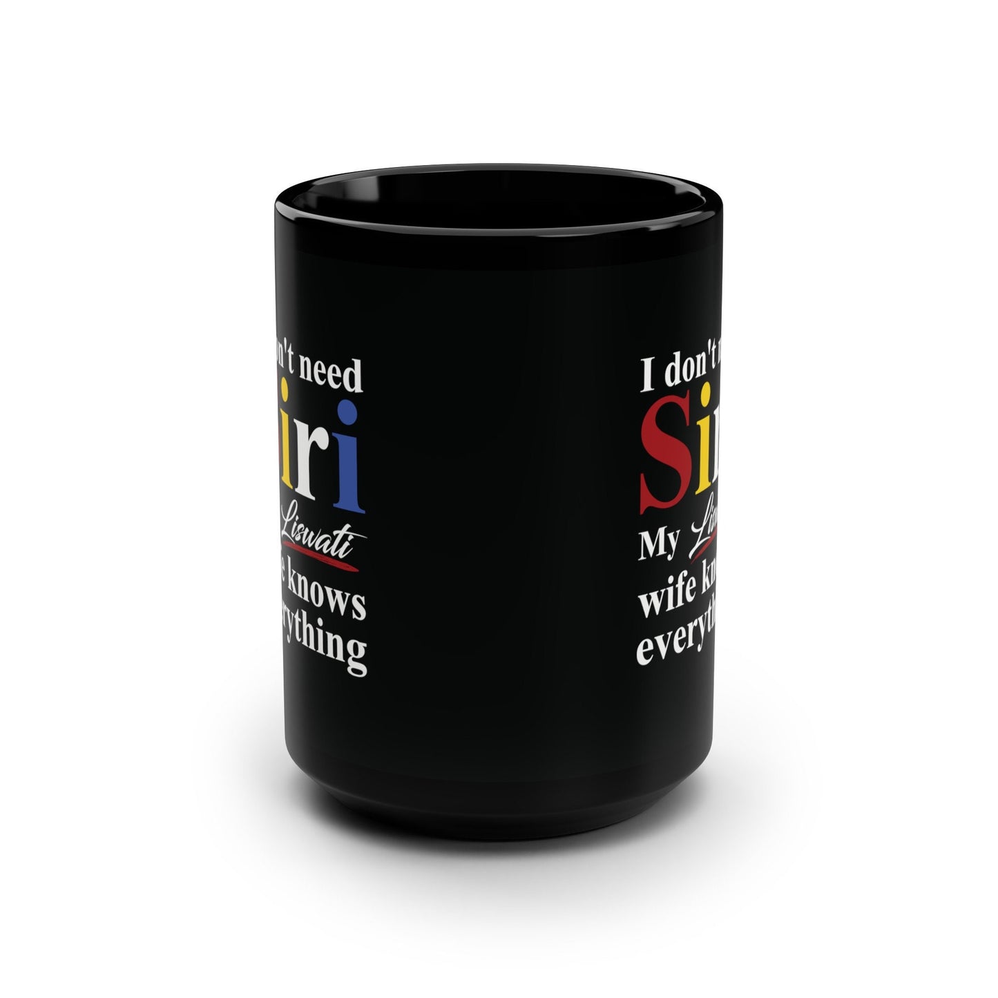 Eswatini Black Mug- 15oz