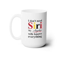 Angolan Inspired Funny Mom Mug- White.