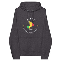 Malian Unisex eco raglan hoodie