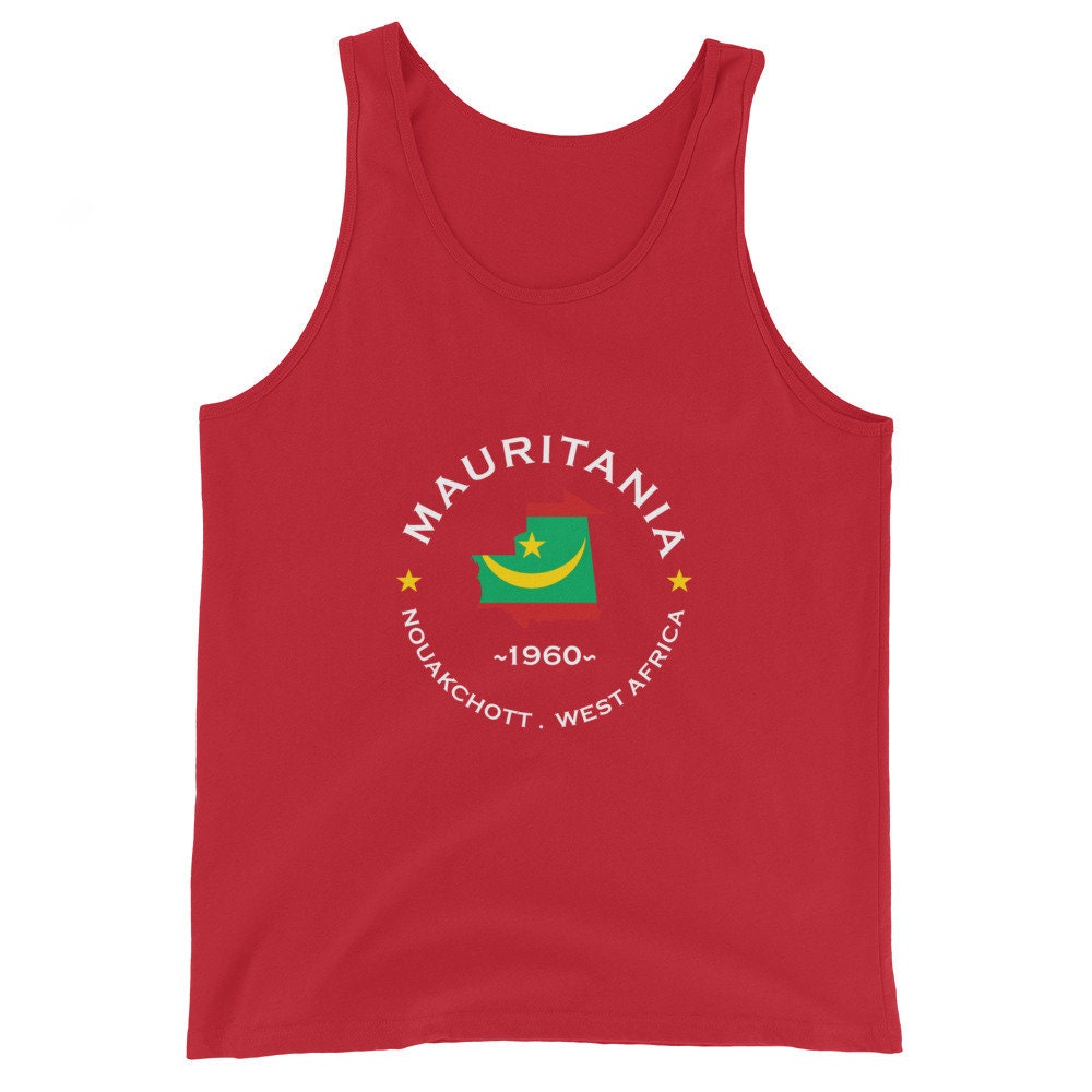 Mauritanian Unisex Tank Top