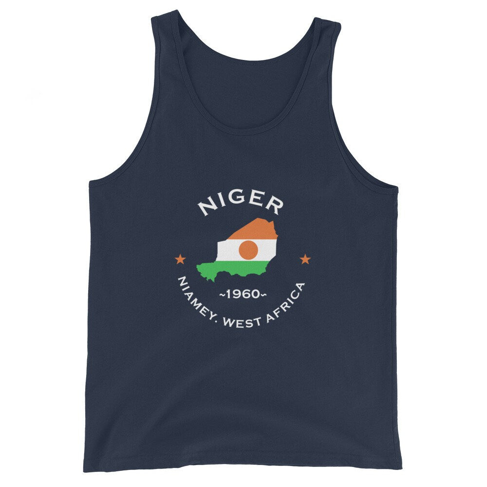 Nigerien Unisex Tank Top