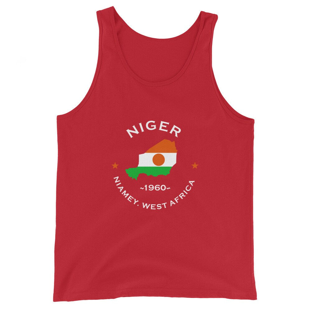 Nigerien Unisex Tank Top