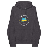 Rwandan Unisex eco raglan hoodie