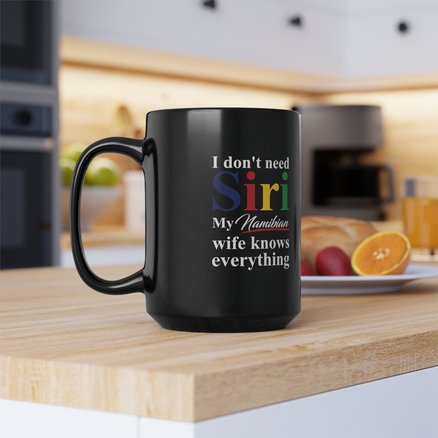 Namibian Black Mug, 15oz