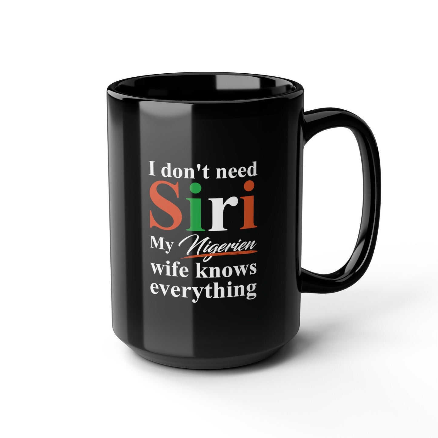 Nigerien Funny Wife Mug