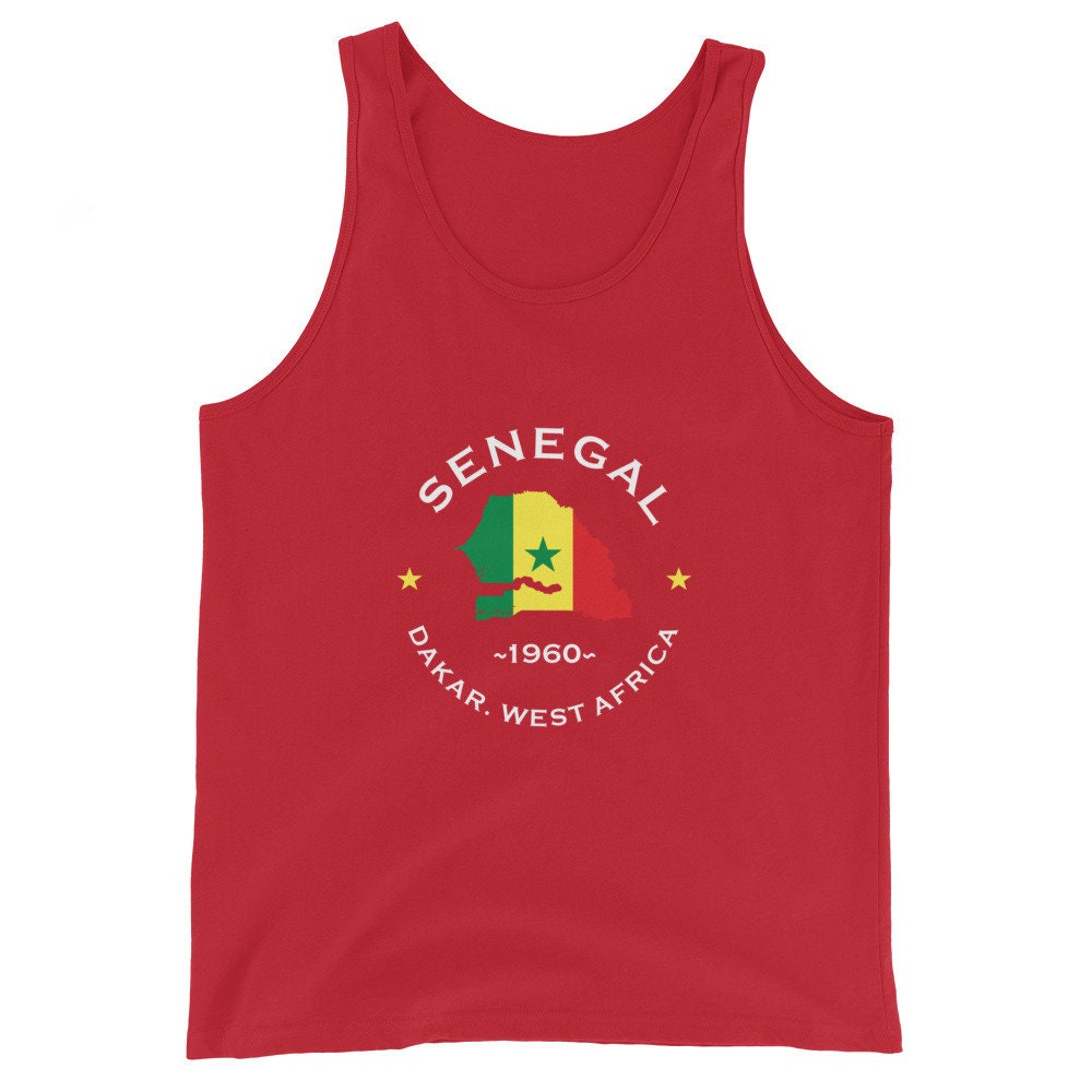 Senegalese Unisex Tank Top