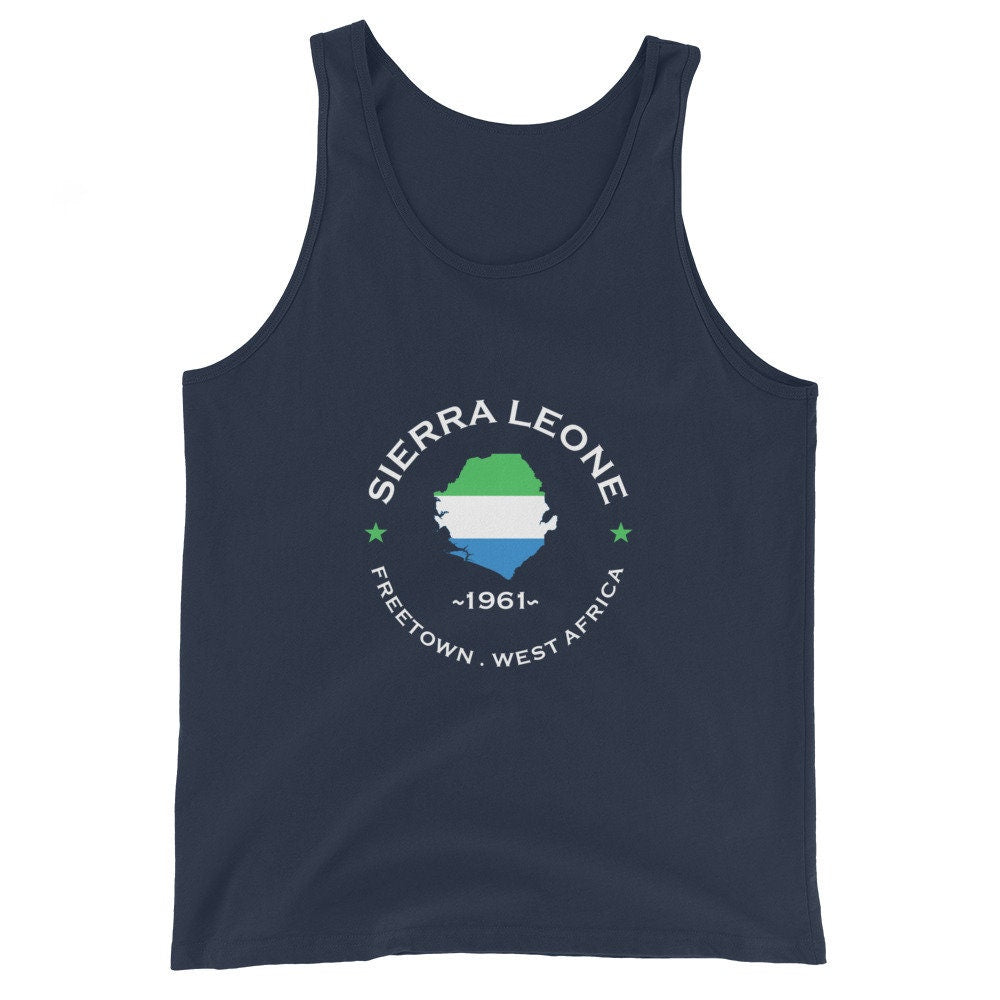 Sierra Leone Unisex Tank Top