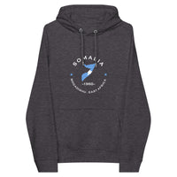 Somalia Unisex eco raglan hoodie