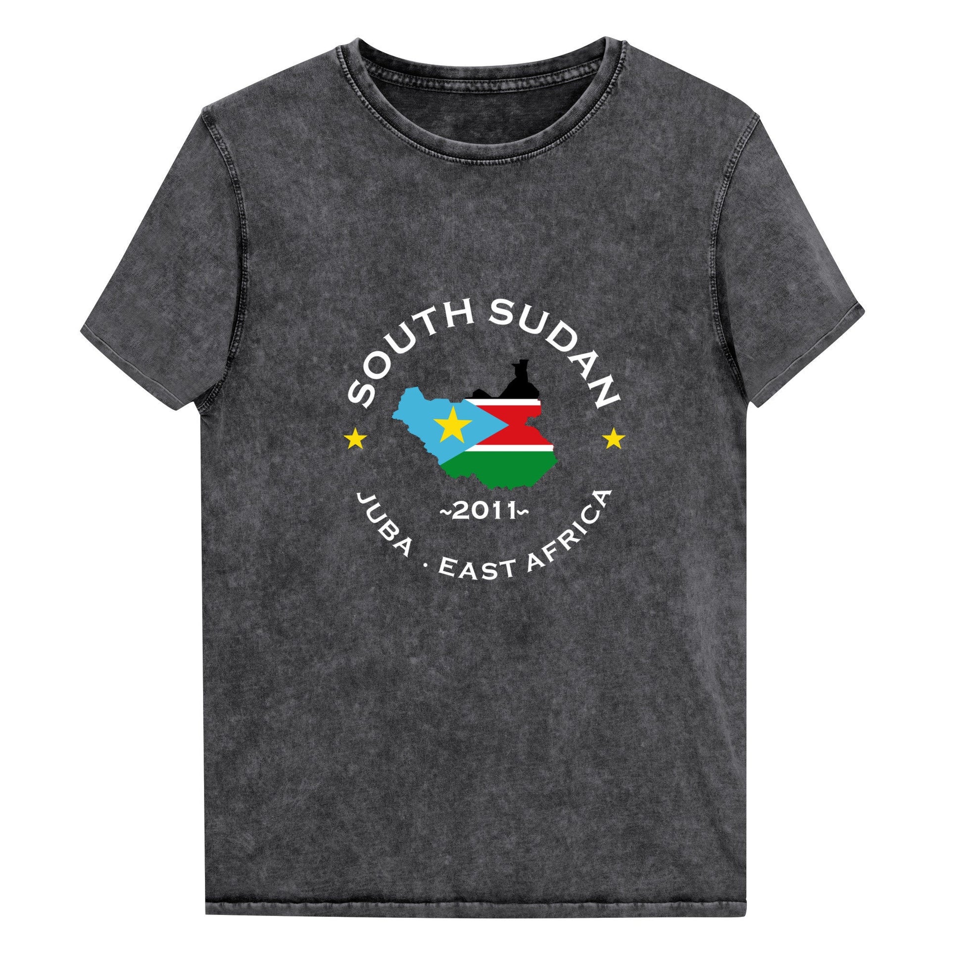 South Sudanese Denim T-Shirt