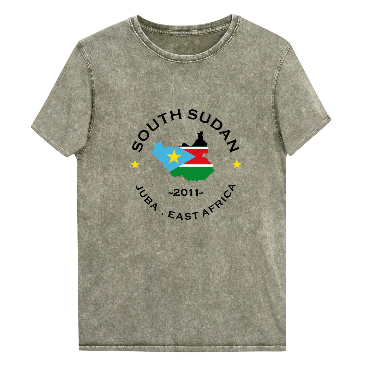 South Sudanese Denim T-Shirt