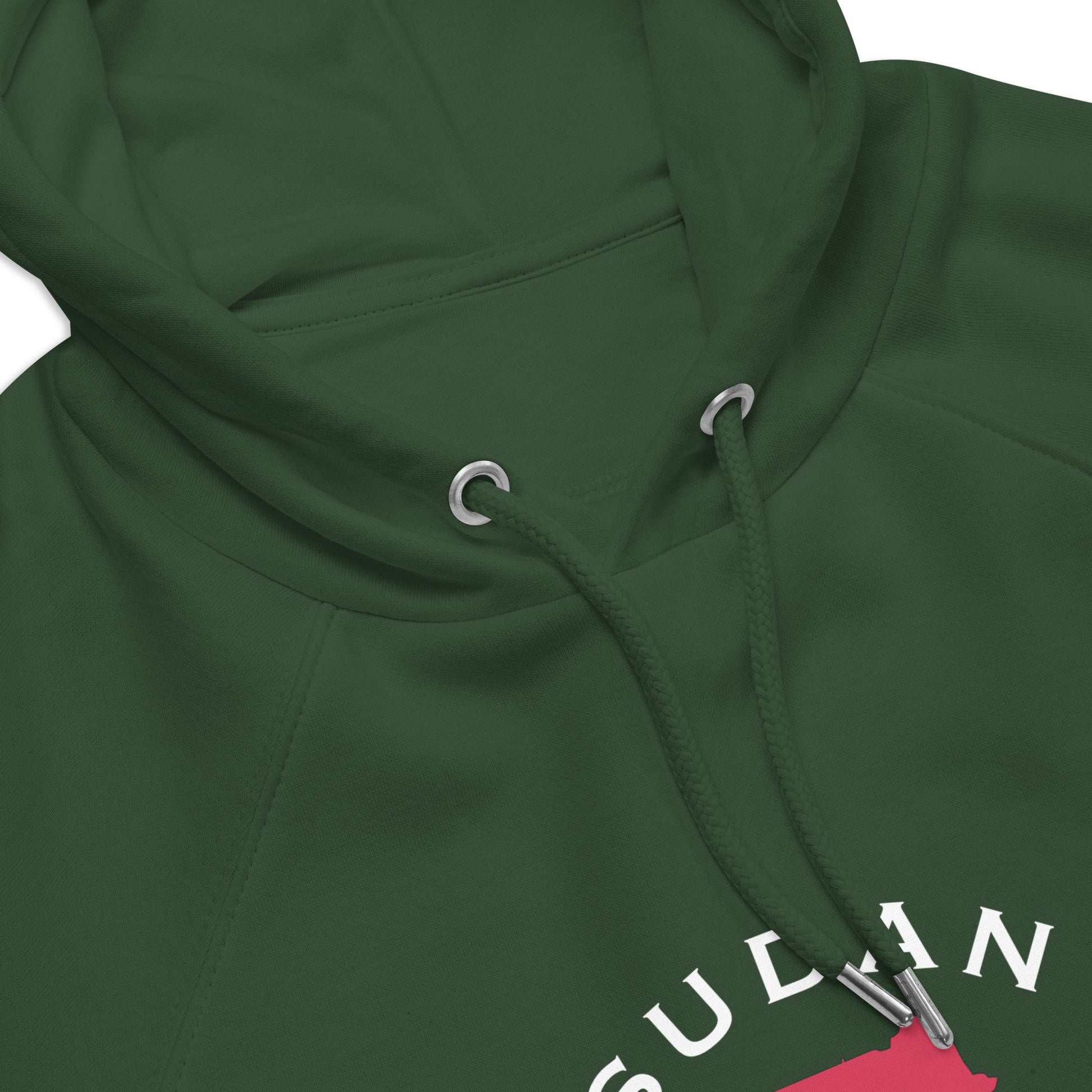 Sudanese Unisex eco raglan hoodie