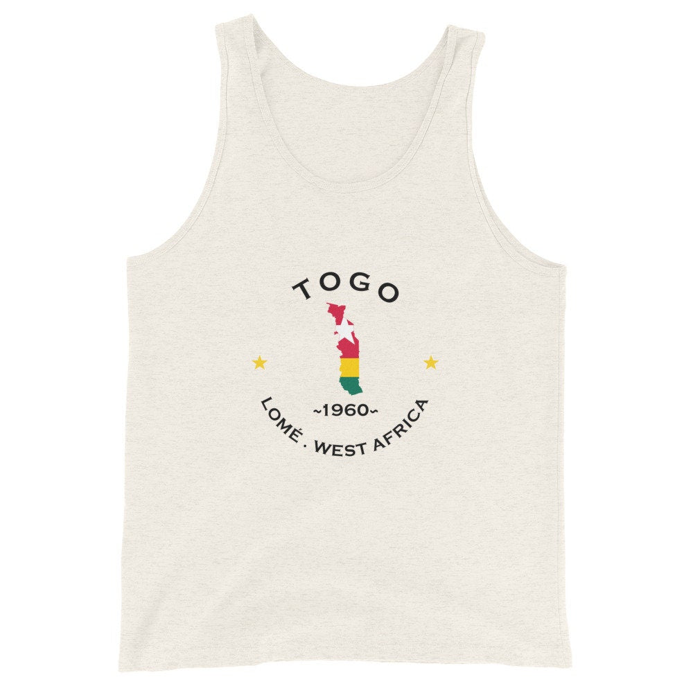 Togolese Unisex Tank Top