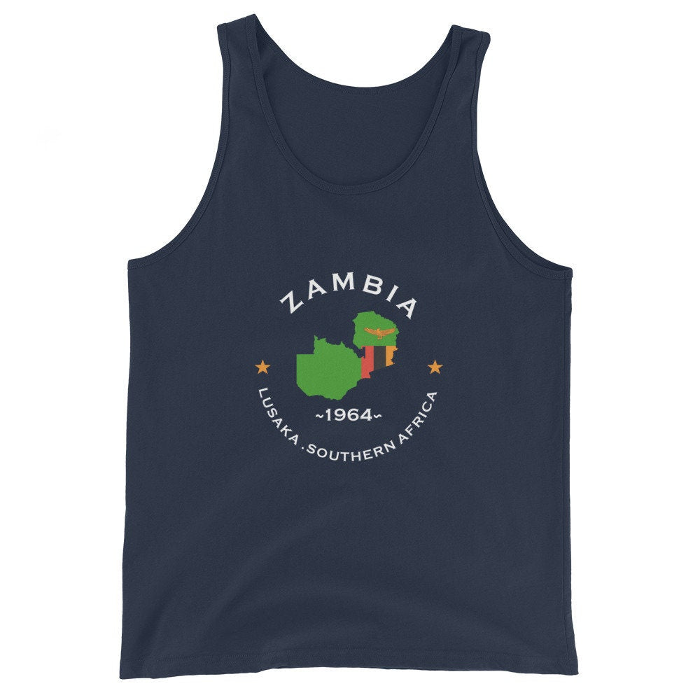 Zambian Unisex Tank Top