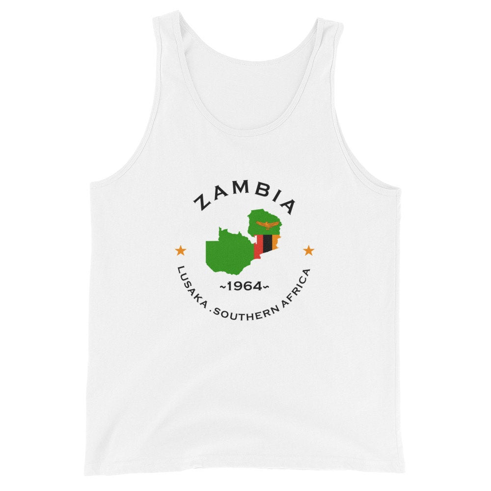 Zambian Unisex Tank Top