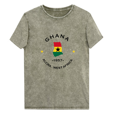 Ghanaian Denim T-Shirt