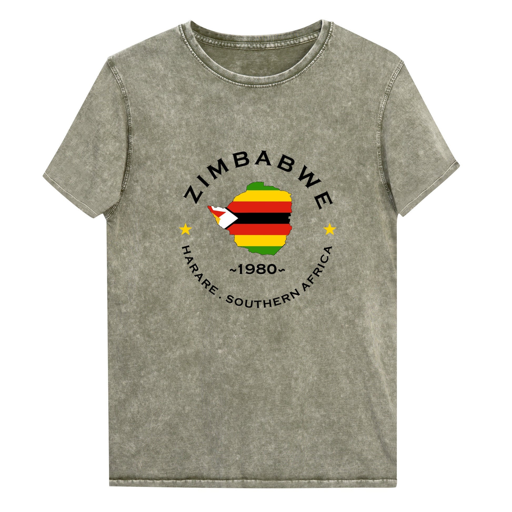 Zimbabwean Denim T-Shirt