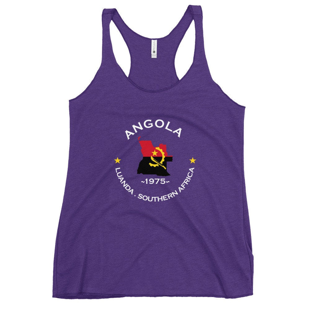 Angolan Women&#39;s Racerback Tank