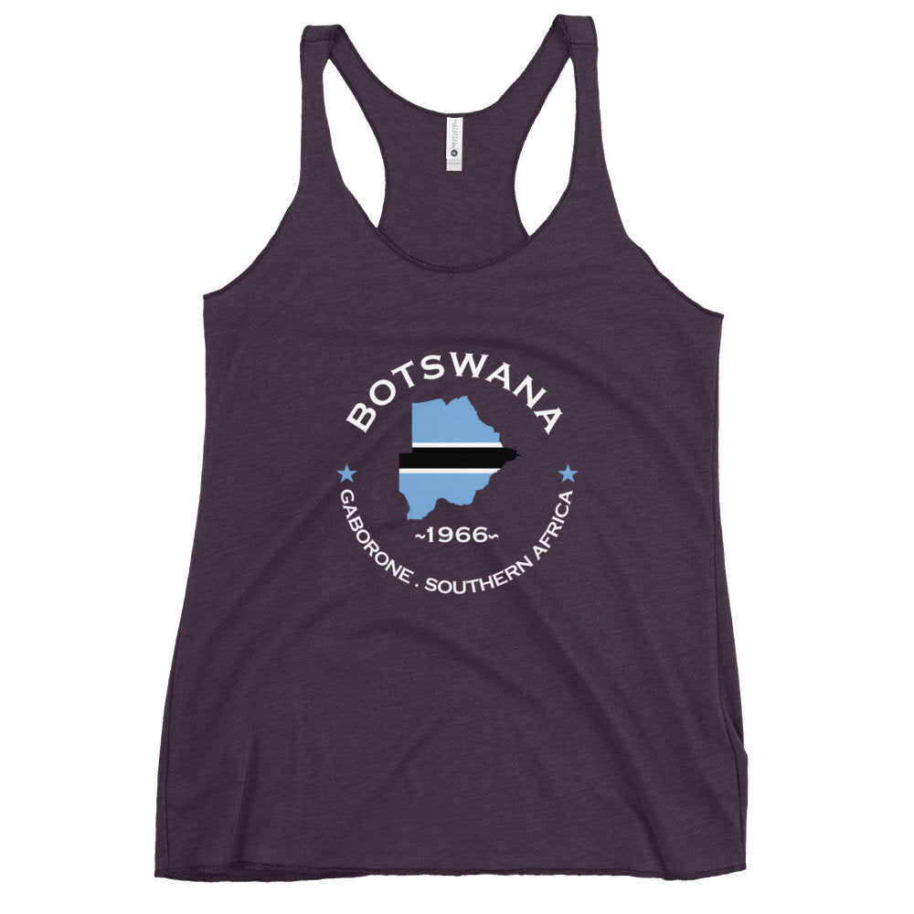 Botswana Women&#39;s Racerback Tank
