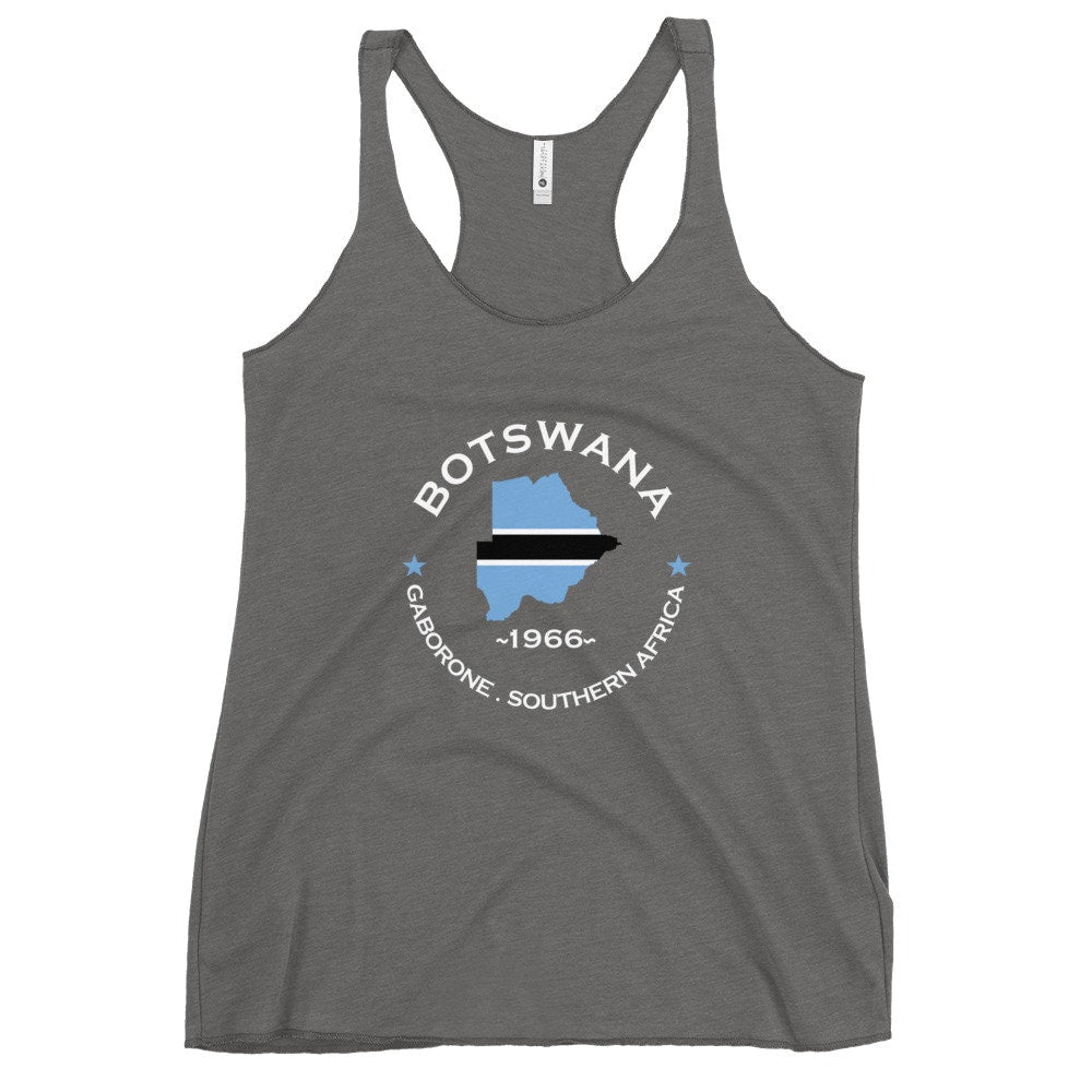 Botswana Women&#39;s Racerback Tank
