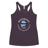 Botswana Women&#39;s Racerback Tank
