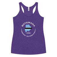 Botswana Women&#39;s Racerback Tank