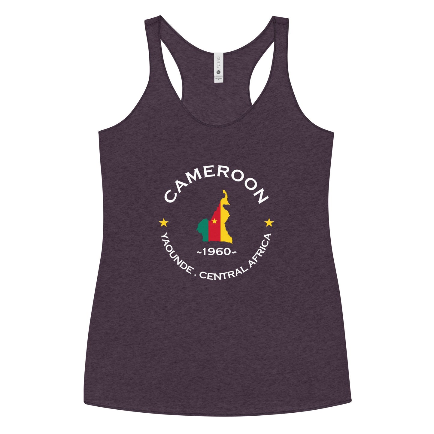Cameroonian Women&#39;s Racerback Tank