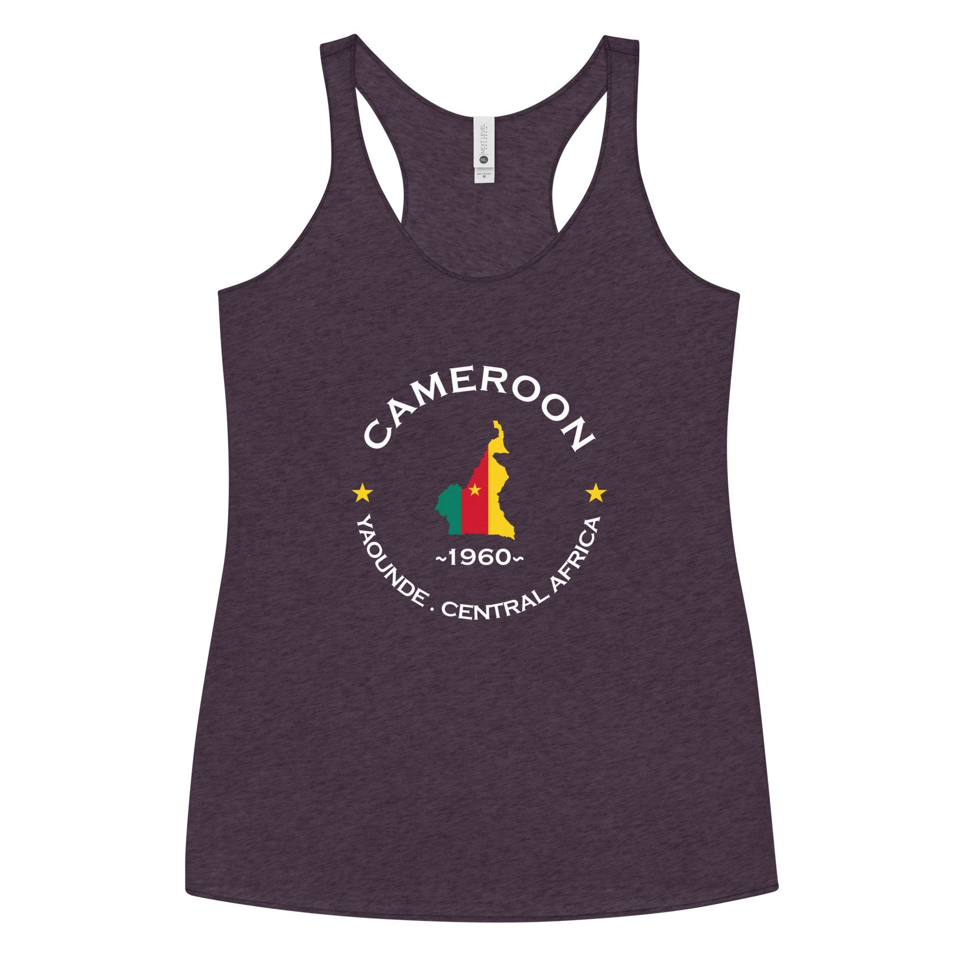 Cameroonian Women&#39;s Racerback Tank