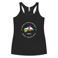 Central African Republic Women&#39;s Racerback Tank