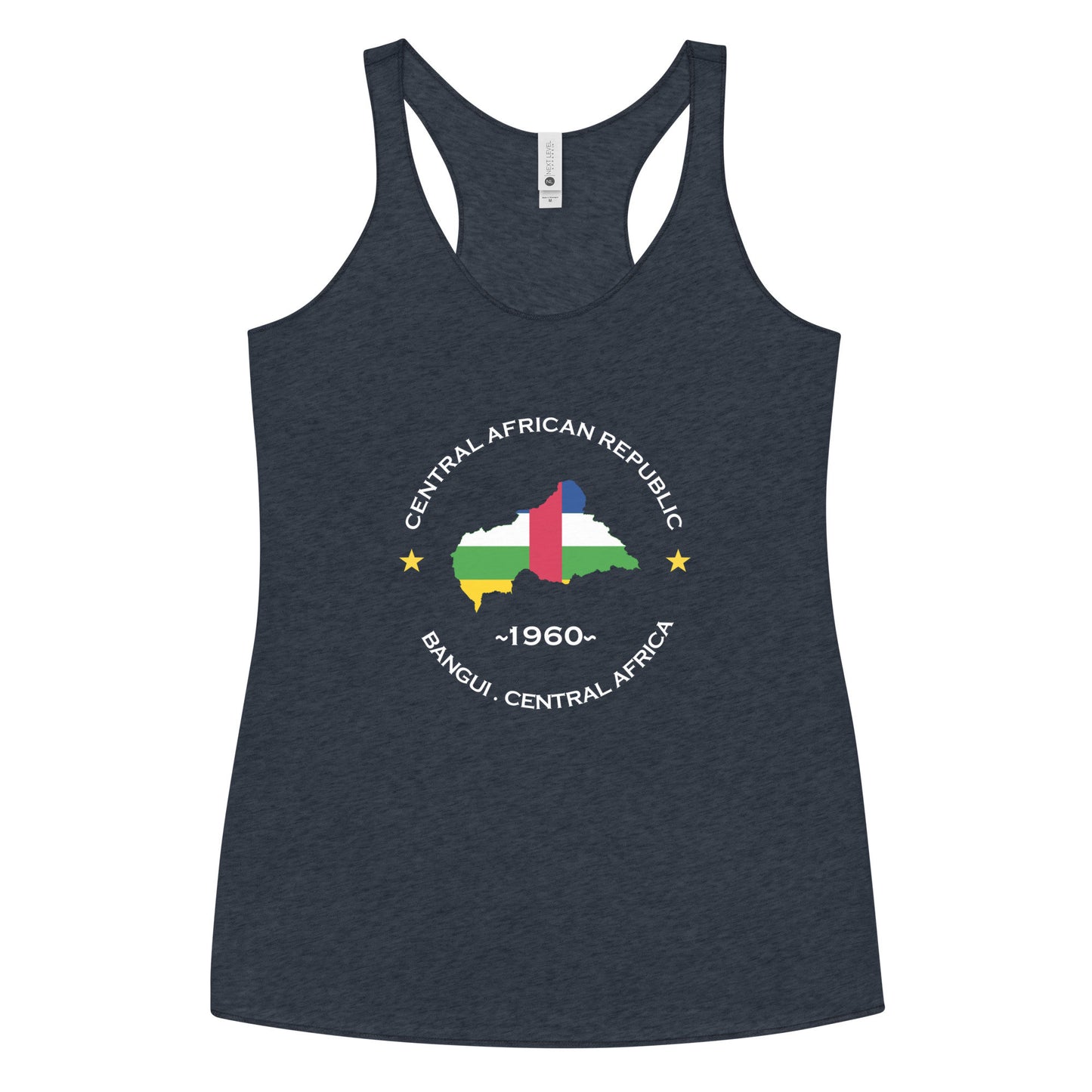 Central African Republic Women&#39;s Racerback Tank