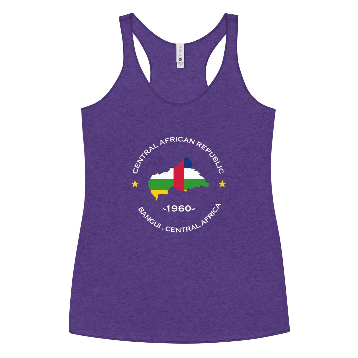 Central African Republic Women&#39;s Racerback Tank