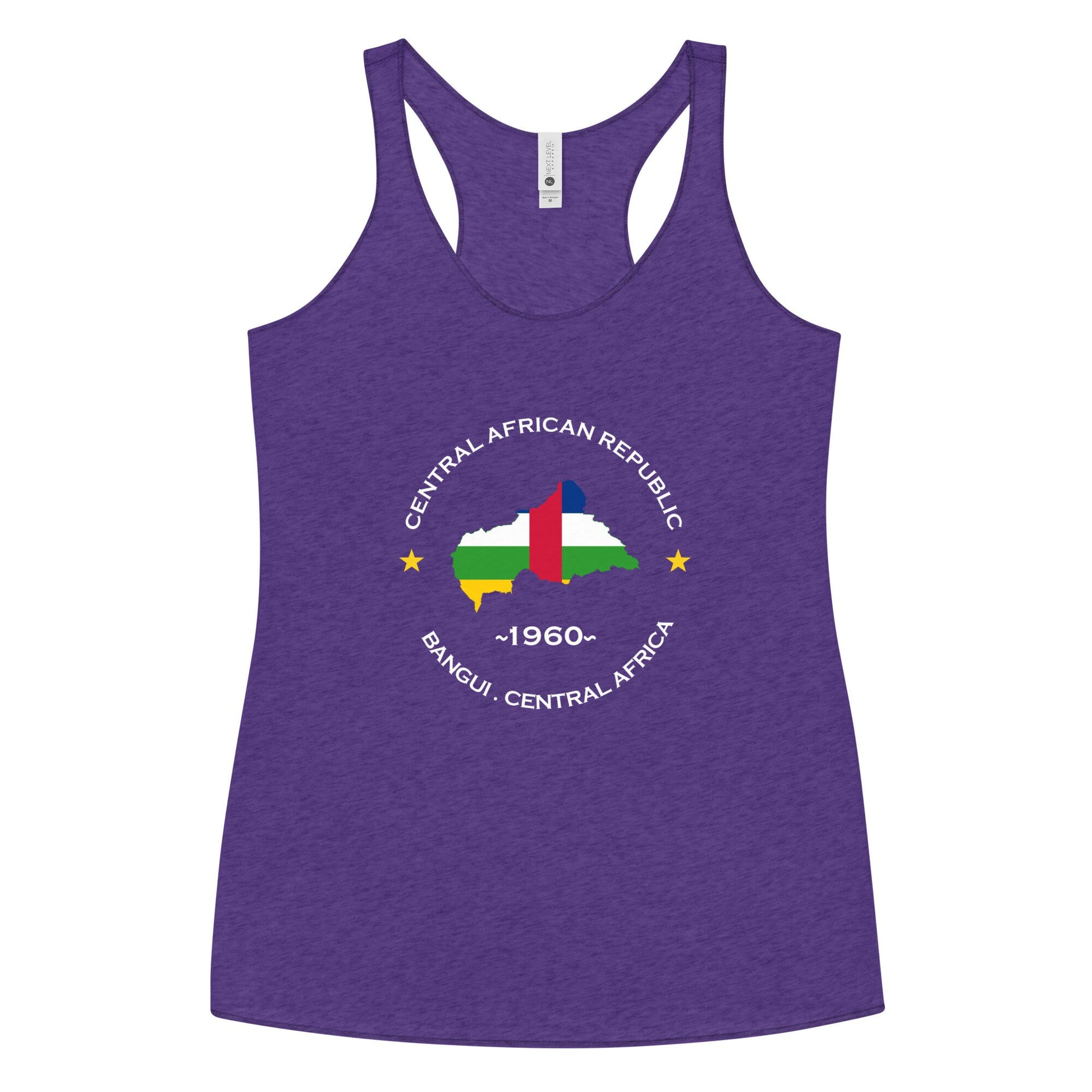 Central African Republic Women&#39;s Racerback Tank