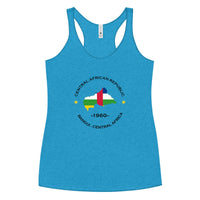 Central African Republic Women&#39;s Racerback Tank