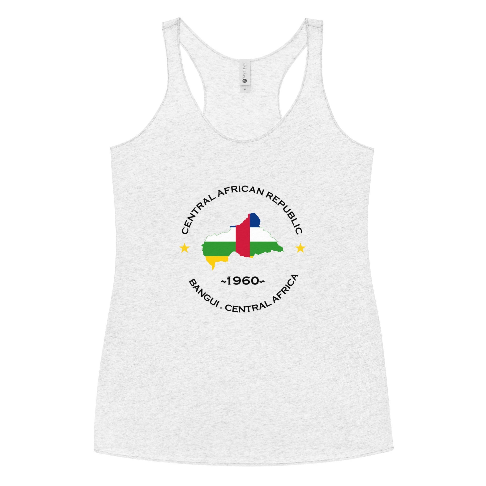 Central African Republic Women&#39;s Racerback Tank