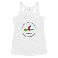 Central African Republic Women&#39;s Racerback Tank