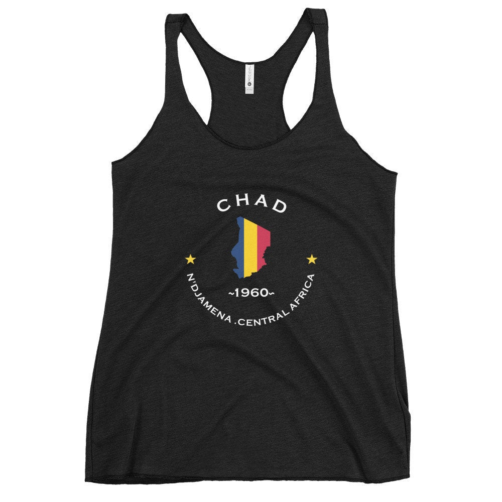 Chadian Women&#39;s Racerback Tank