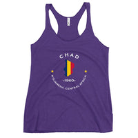 Chadian Women&#39;s Racerback Tank