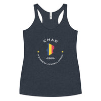 Chadian Women&#39;s Racerback Tank