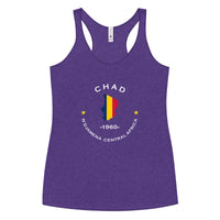 Chadian Women&#39;s Racerback Tank