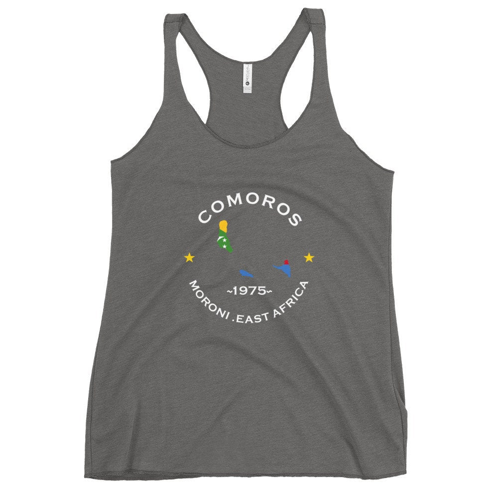 Comorian Women&#39;s Racerback Tank