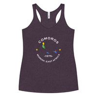 Comorian Women&#39;s Racerback Tank