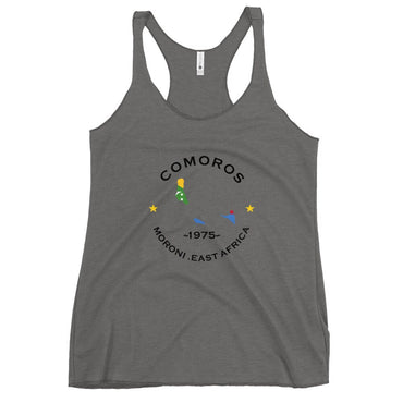 Comorian Women&#39;s Racerback Tank