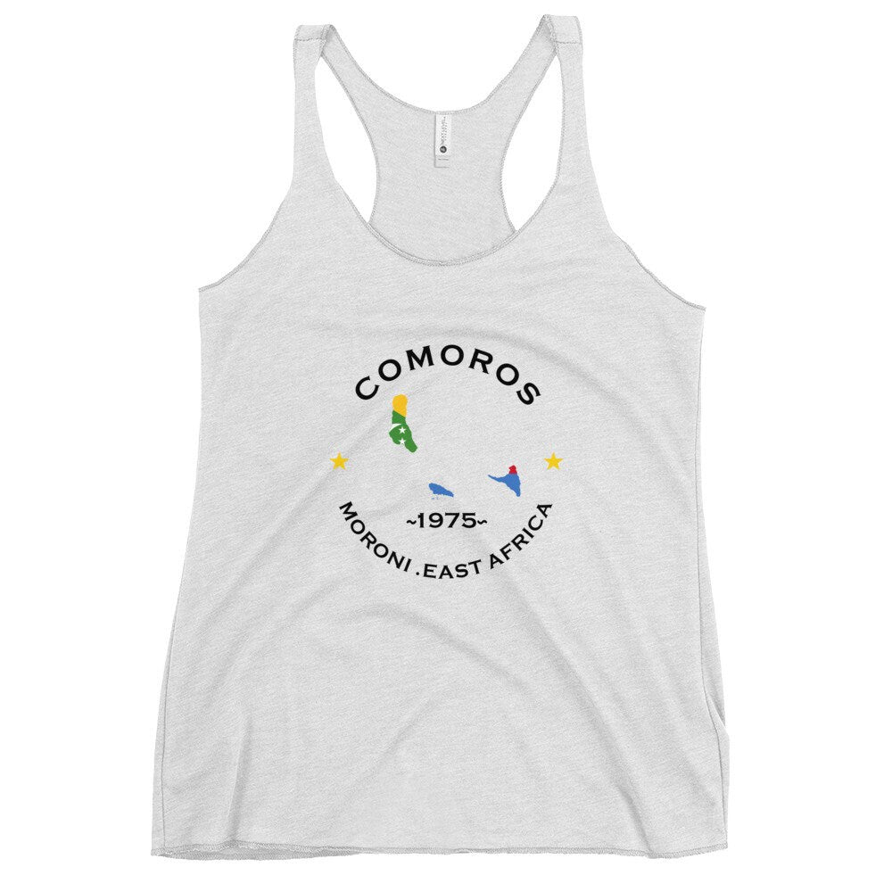 Comorian Women&#39;s Racerback Tank