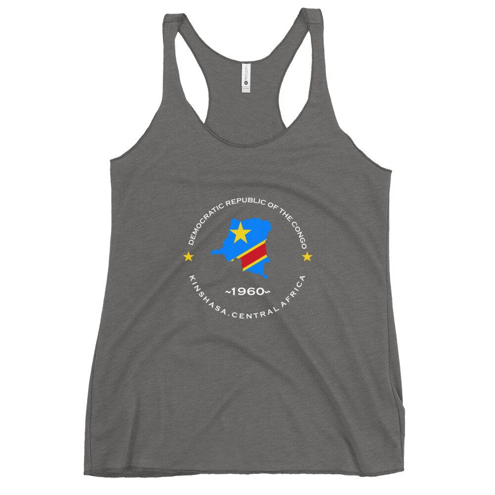 Congolese Women&#39;s Racerback Tank