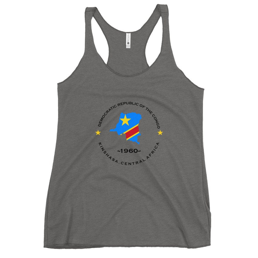 Congolese Women&#39;s Racerback Tank