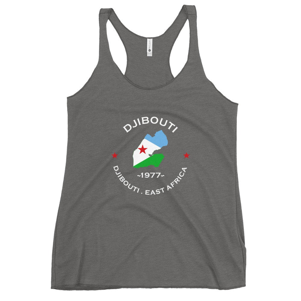 Djibouti Women&#39;s Racerback Tank