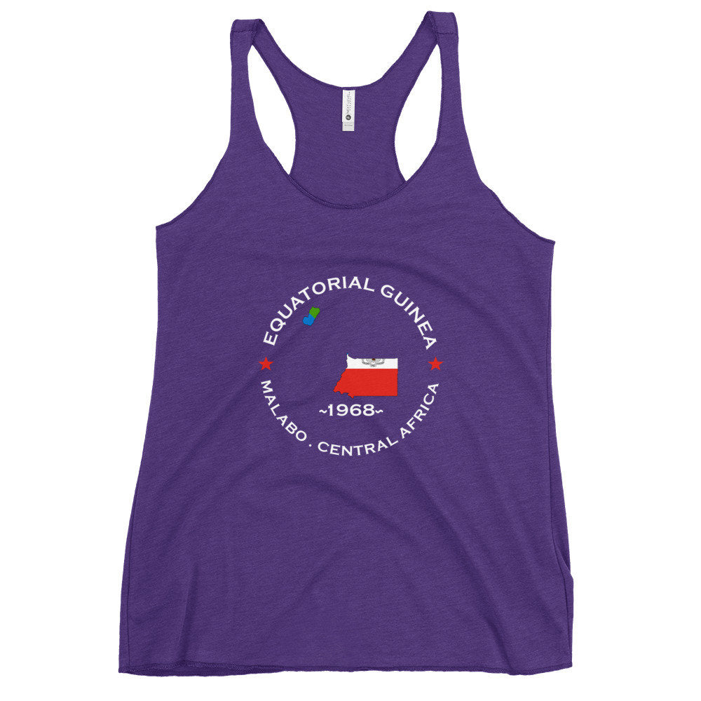 Equatorial Guinea Women&#39;s Racerback Tank