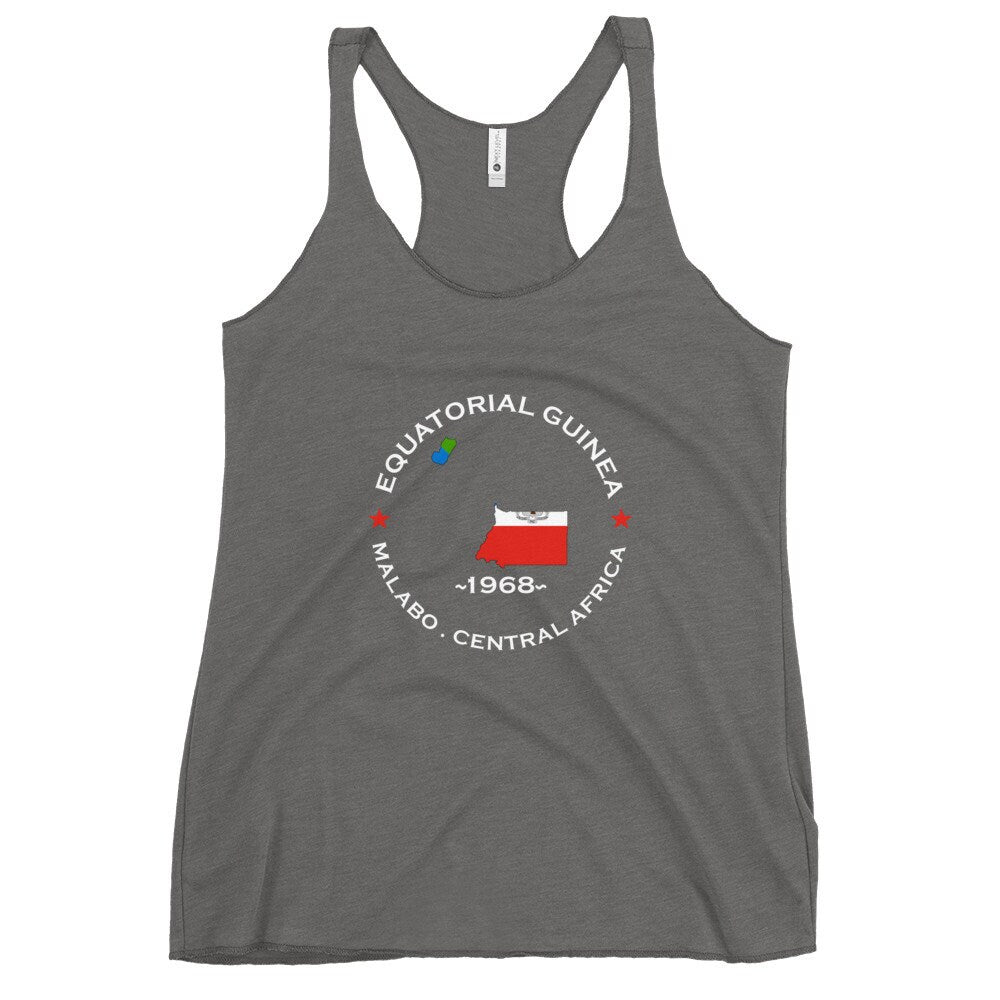 Equatorial Guinea Women&#39;s Racerback Tank
