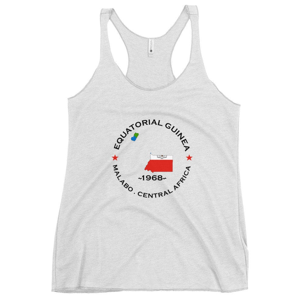 Equatorial Guinea Women&#39;s Racerback Tank
